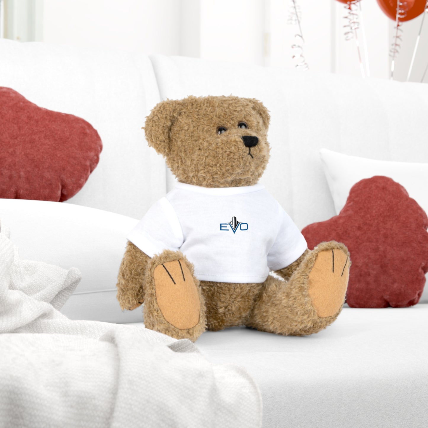 EVO Plush Teddy Bear with T-Shirt