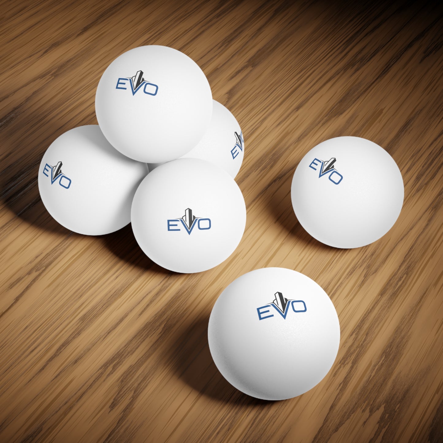 EVO Ping Pong Balls, 6 pcs